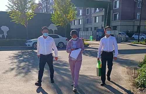 公司機(jī)關(guān)黨支部 開(kāi)展“黨員進(jìn)社區(qū)”活動(dòng)